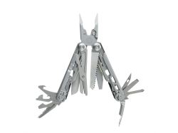 Мультитул Stinger, 110 х 22 мм, 22 функции, сталь, серебристый, в картонной коробке, в комплекте нейлоновый чехол
