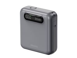 Внешний АКБ NRG Turbo Cable 10000 mAh, 35Вт, графит, Deppa