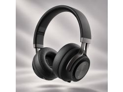 Беспроводные накладные наушники Stereo Style ANC , BT 5.0, ANC, 500мАч, черный, Deppa