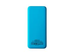 Внешний аккумулятор Kris soft touch, 10000mAh (Голубой)