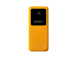 Внешний аккумулятор Kris soft touch, 10000mAh (Жёлтый)