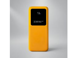 Внешний аккумулятор Kris soft touch, 10000mAh (Жёлтый)