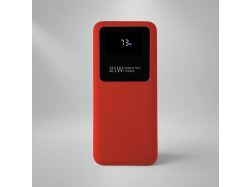 Внешний аккумулятор Kris soft touch, 10000mAh (Красный)