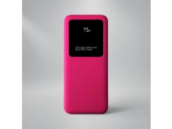 Внешний аккумулятор Kris soft touch, 10000mAh (Розовый)