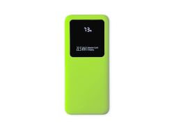 Внешний аккумулятор Kris soft touch, 10000mAh (Светло-зелёный)