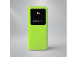 Внешний аккумулятор Kris soft touch, 10000mAh (Светло-зелёный)