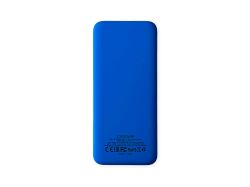 Внешний аккумулятор Kris soft touch, 10000mAh (Синий)