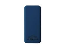Внешний аккумулятор Kris soft touch, 10000mAh (Тёмно-синий)