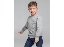 Свитшот детский Toima Kids, серый меланж
