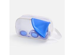 Влагостойкая косметичка Aquanko, белая