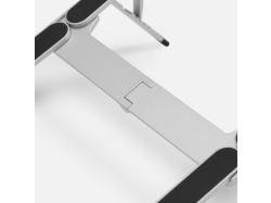 Подставка для ноутбука и планшета Scaffold Compact, серебристый металлик