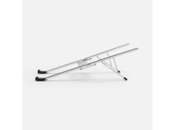 Подставка для ноутбука и планшета Scaffold Compact, серебристый металлик