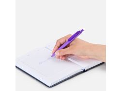 Ручка шариковая Prodir DS8 PRR-T Soft Touch, фиолетовая