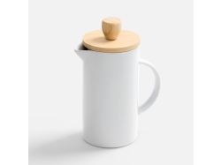Френч-пресс Ceramero, белый