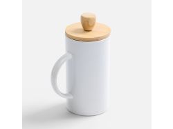 Френч-пресс Ceramero, белый