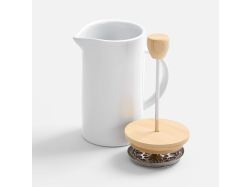 Френч-пресс Ceramero, белый