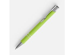 Ручка шариковая Keskus Soft Touch, зеленое яблоко