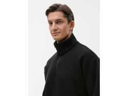 Толстовка унисекс оверсайз Ziplink Heavy, черная