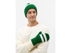 Шапка Winwear, темно-зеленая (глубокий зеленый)