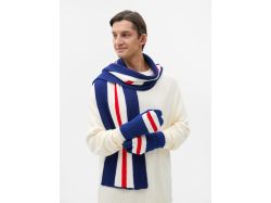 Шарф Winwear, темно-синий (кобальт)
