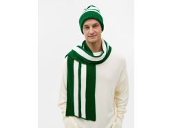 Шарф Winwear, темно-зеленый (глубокий зеленый)