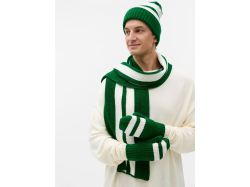 Шарф Winwear, темно-зеленый (глубокий зеленый)