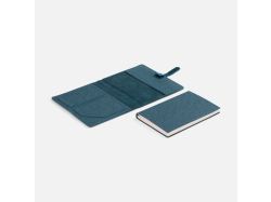 Ежедневник-органайзер Twill, недатированный, синий