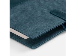Ежедневник-органайзер Twill, недатированный, синий