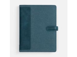 Ежедневник-органайзер Twill, недатированный, синий