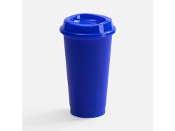Стакан с крышкой Color Cap, ver.2, синий