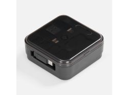Набор для ухода за гаджетами со складным кабелем aceCase, черный