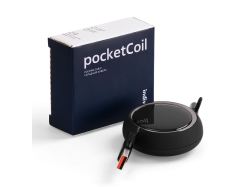 Складной кабель с переходниками pocketCoil, черный