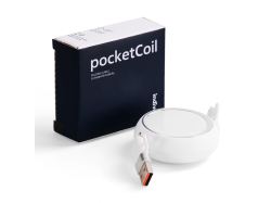Складной кабель с переходниками pocketCoil, белый