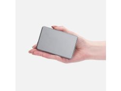Аккумулятор с быстрой и беспроводной зарядкой Sotti, 5000 мАч, серый