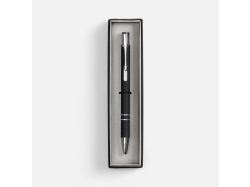 Ручка шариковая Keskus Soft Touch в футляре, черная