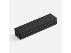 Ручка шариковая Keskus Soft Touch в футляре, зеленое яблоко
