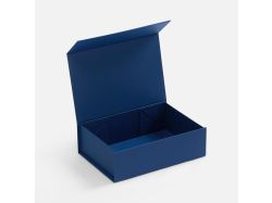 Коробка складная Claret, темно-синяя