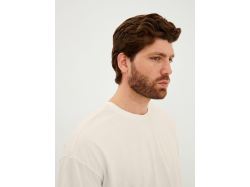 Футболка Oversize Premium, молочно-белая