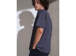 Футболка Oversize Premium, темно-серая (антрацит)