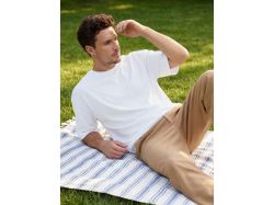 Футболка Oversize Premium 210, белая