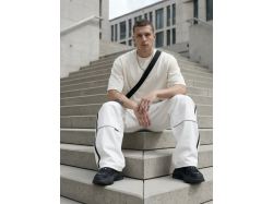 Футболка Oversize Premium 210, молочно-белая