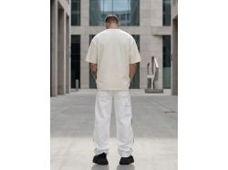 Футболка Oversize Premium 210, молочно-белая