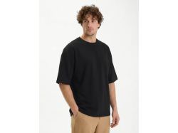 Футболка Oversize Premium 210, черная