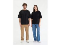 Футболка Oversize Premium 210, черная