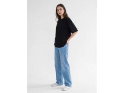 Футболка Oversize Premium 210, черная