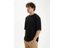 Футболка Oversize Premium 210, черная