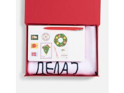 Набор «Письмо Деду Морозу», красный