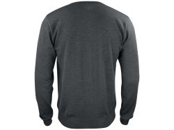 Everett V-Neck (anthracite melange)