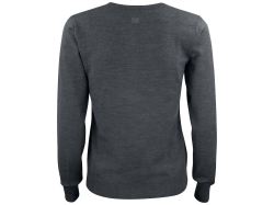 Everett V-Neck Woman (anthracite melange)