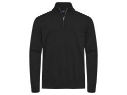 Oakville Half Zip Sweater (black)